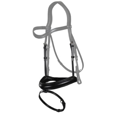 Dy'on New English Collection Dressage Medium Flash Noseband