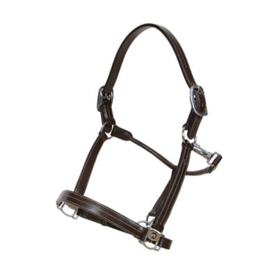 Dy'on Working US Leather Headcollar Brown